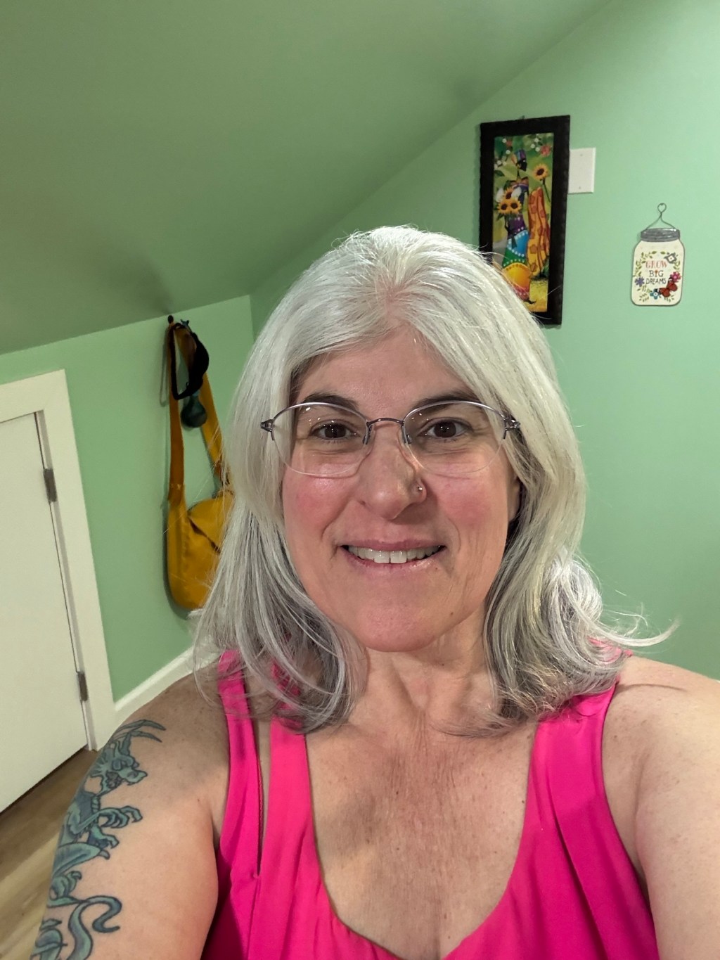 Look up in the mirror like “Damn, she the&nbsp;one.”